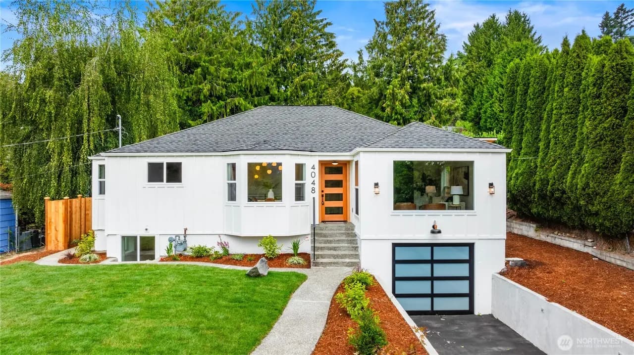 Seattle real estate investment case study - Mid-century modern cottage renovation NE 109th Street showing profitable fix and flip example with 21% equity returns